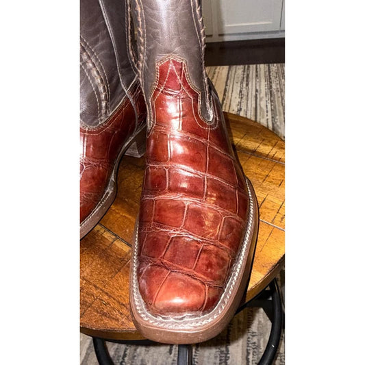 Alligator Boots-Big Scales-10.5D