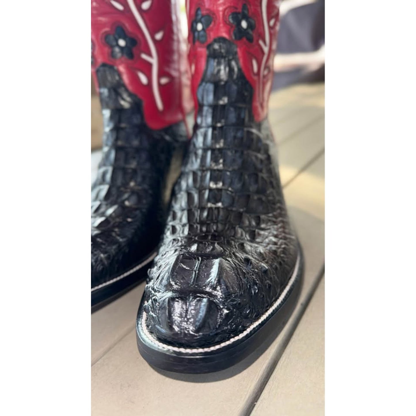 Hornback Alligator Boots - Custom - 11D