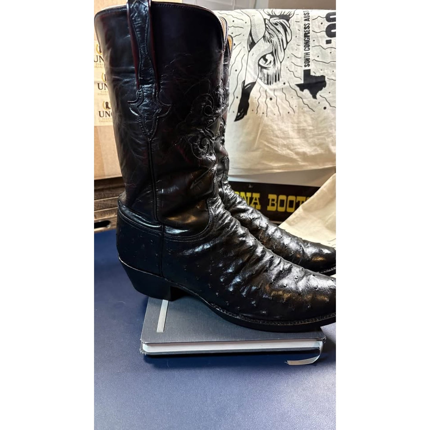 Lucchese Handmade Classics - Exotic Ostrich - 13D - fits like a 12D.