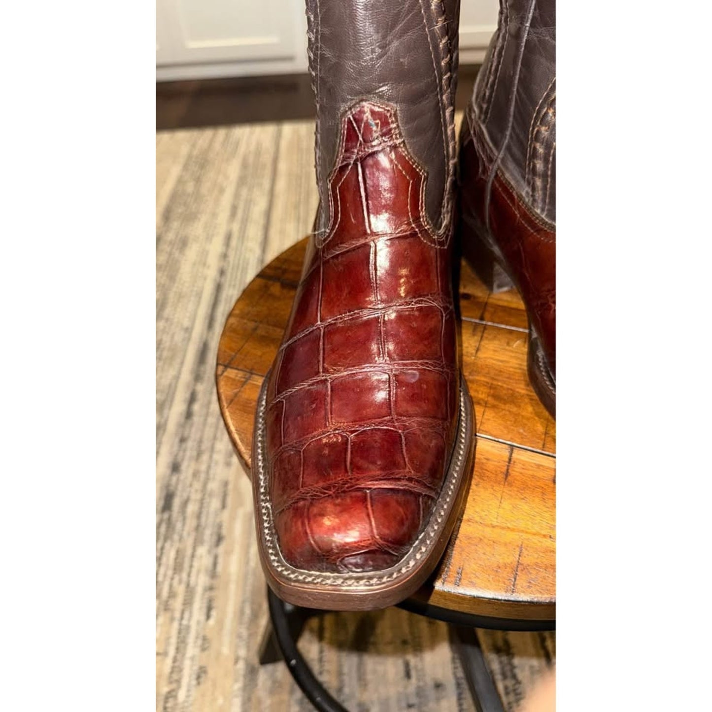 Alligator Boots-Big Scales-10.5D