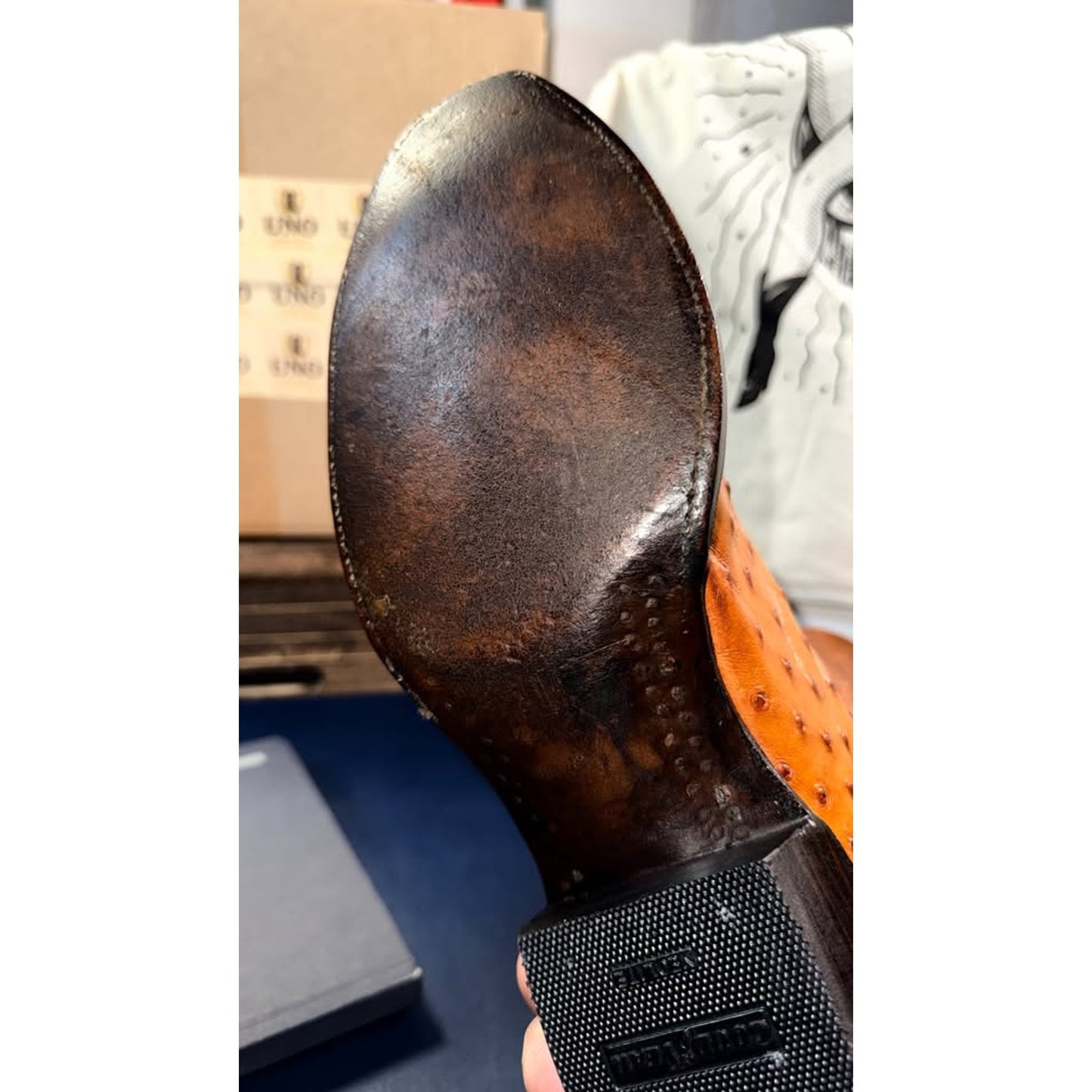 Lucchese Handmade Ostrich 12D