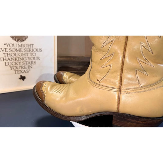 🤠 Vintage Nocona Boots – Lizard Tip – Size 11.5 D | $150| Brought to you by Uno Boots