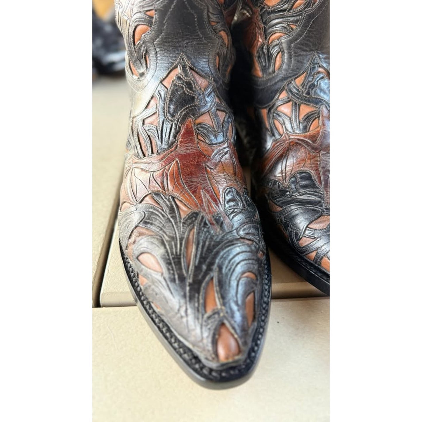 Liberty Boot Co. - Vintage Bat Out of Hell Boots - 11D