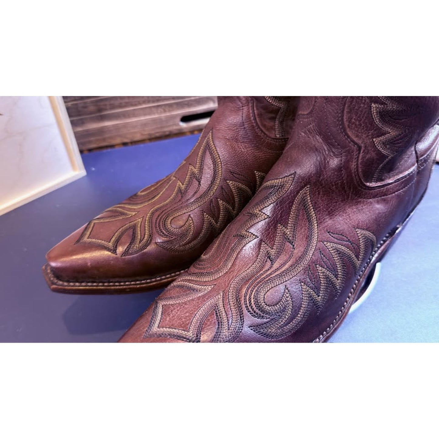 Lucchese Handmade Leather Boots – Size 11.5 🤠