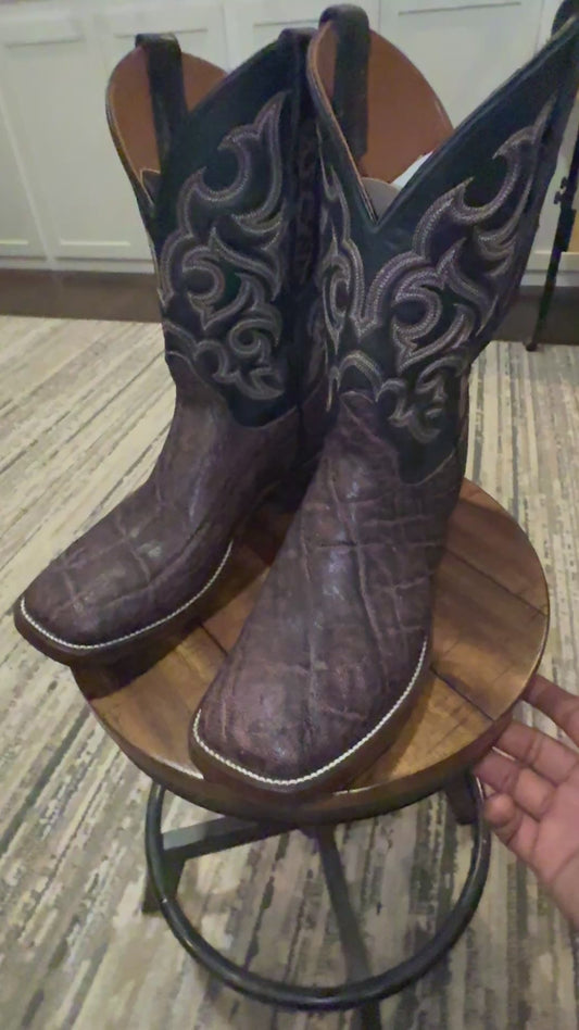 NEW-Handmade Elephant Boots - 10.5D